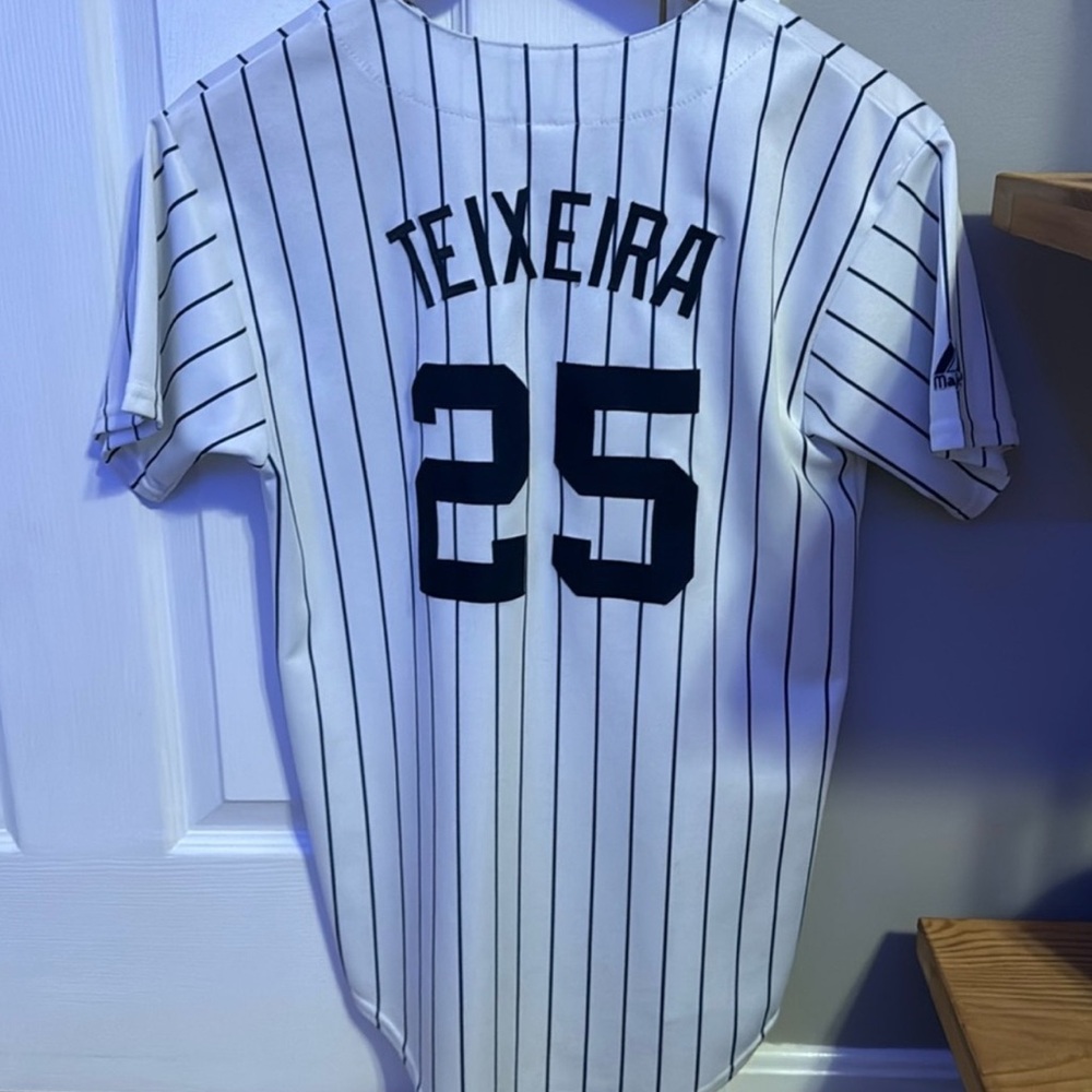 Pinstripe Baseball Jersey